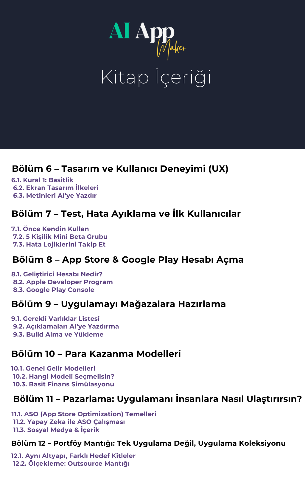 Yapay Zeka ile Kendi App’ini 1 Hafta da Kur